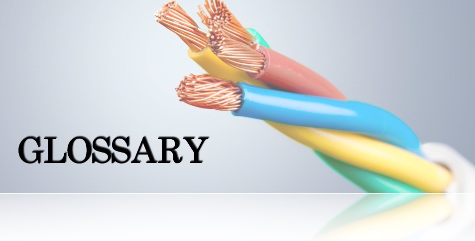 WIRE CABLE GLASSORY (A မှ B)