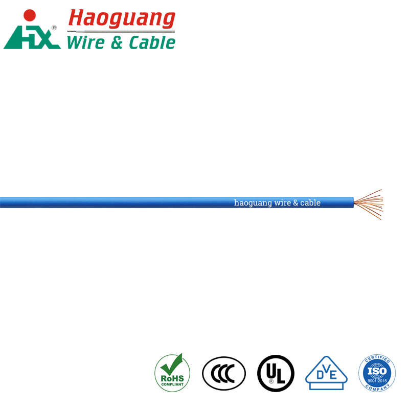 UL AWM 1007 PVC RoHS ပုံမှန်ချိတ်ဆက်ချိတ်ဆက်သည့်ဝါယာကြိုး